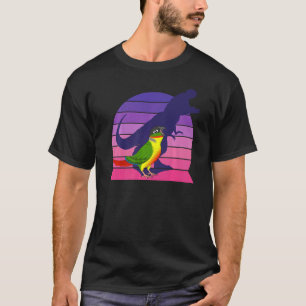 Tyrannosaurus Rex I Screaming Yellow Green Cheek C T-Shirt