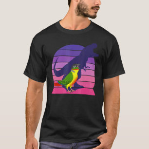 Tyrannosaurus Rex I Screaming Yellow Green Cheek C T-Shirt