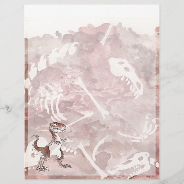 Tyrannosaurus Rex Letterhead (Front)