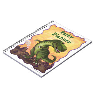 Tyrannosaurus Rex Party Planner Notebook
