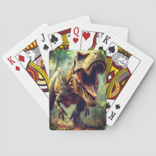Tyrannosaurus Rex Playing Cards