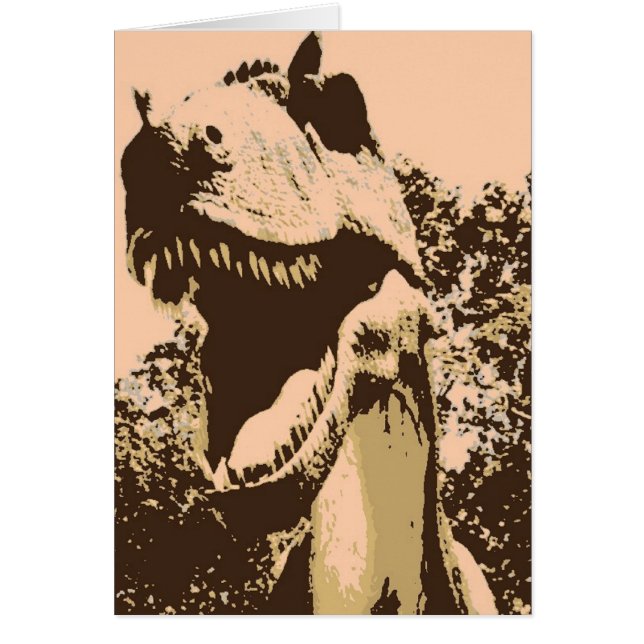 Tyrannosaurus Rex Pop Art (Front)