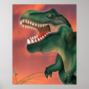 Tyrannosaurus Rex Poster