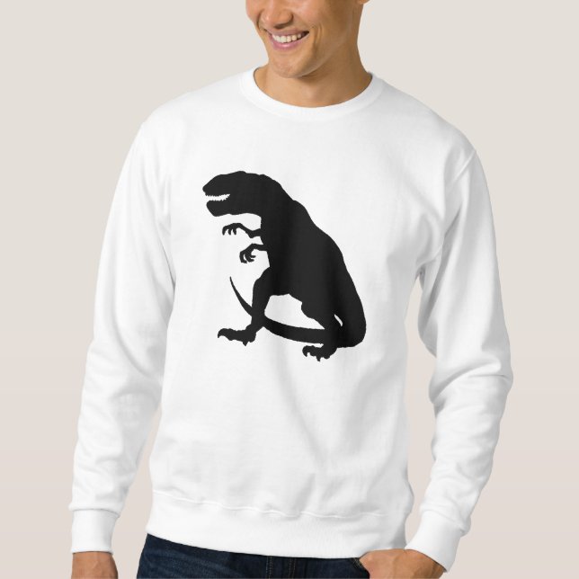 Tyrannosaurus Rex Silhouette Sweatshirt (Front)