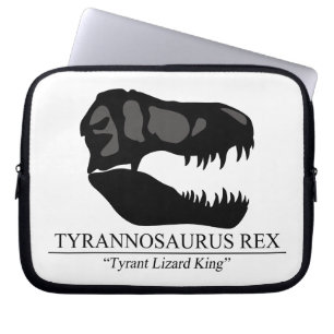 Tyrannosaurus Rex Skull Laptop Sleeve
