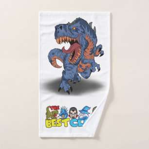 Tyrannosaurus Rex The Best Clash® Ruler T-Rex Hand Towel