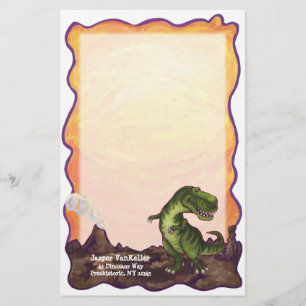 Tyrannosaurus Rex Writing Stuff Stationery