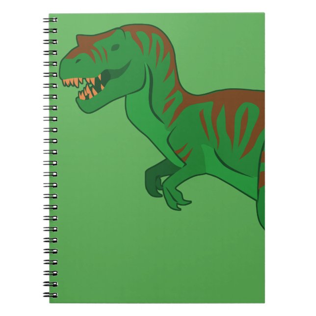 Tyrannosaurus Spiral Notebook (Front)