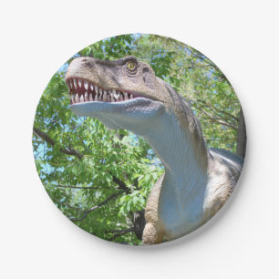 Tyrannosaurus T-Rex Dinosaur Paper Plate