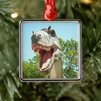 Tyrannosaurus T Rex Metal Tree Decoration