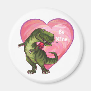 Tyrannosaurus Valentine's Day Magnet