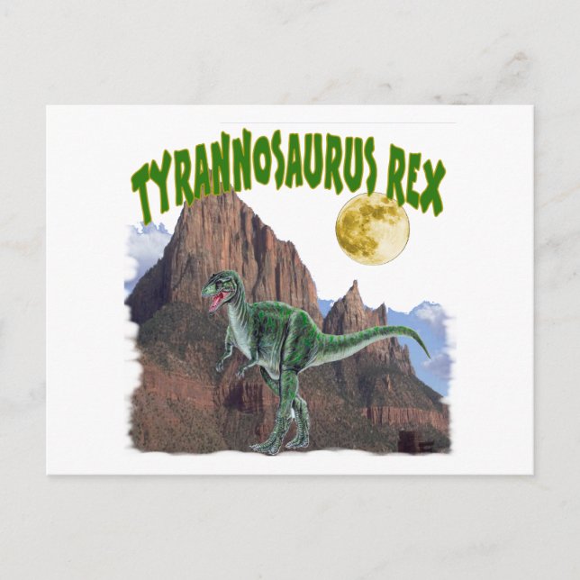 Tyrannosurus Rex Postcard (Front)