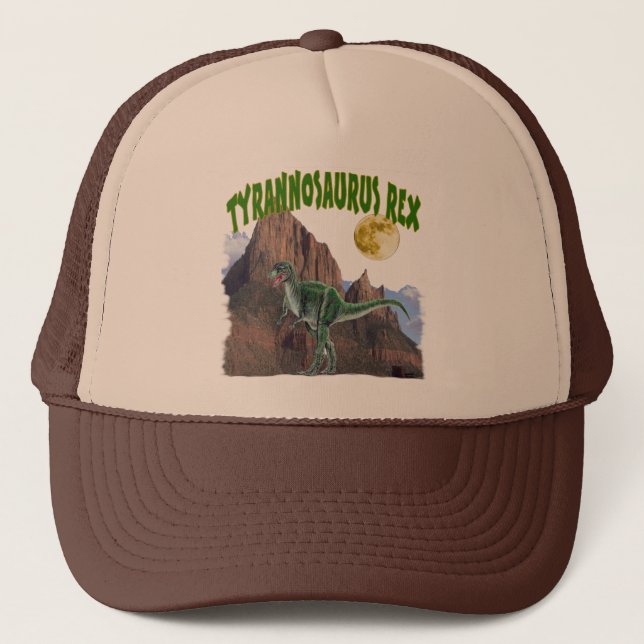 Tyrannosurus Rex Trucker Hat (Front)