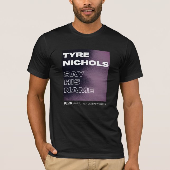 Tyre Nichols T-Shirt (Front)