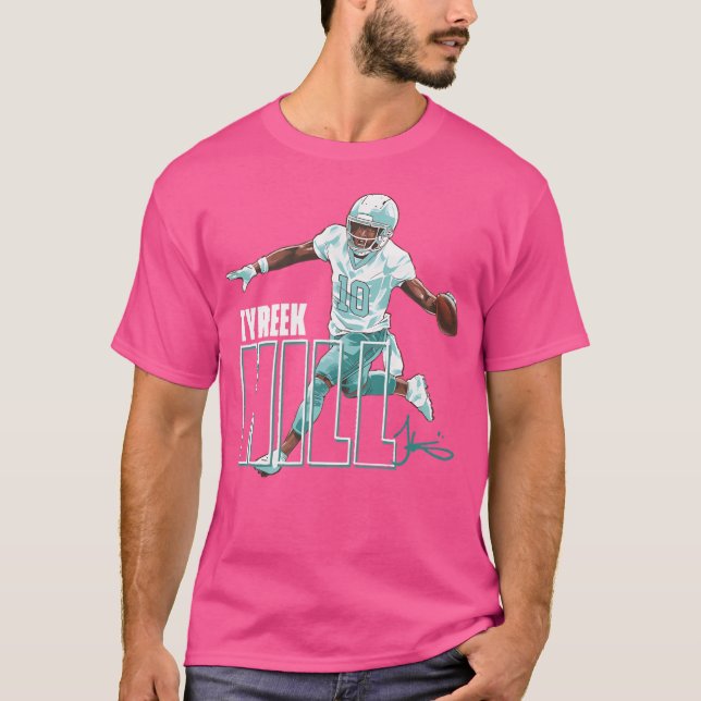 Tyreek Hill Miami Stance T-Shirt (Front)