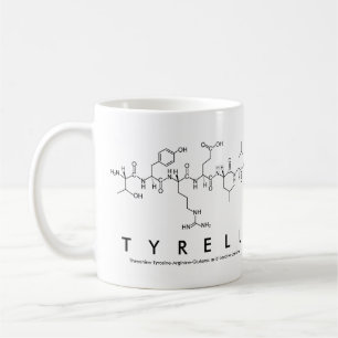 Tyrell peptide name mug
