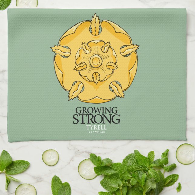 Tyrell Sigil - Growing Strong Tea Towel (Folded)
