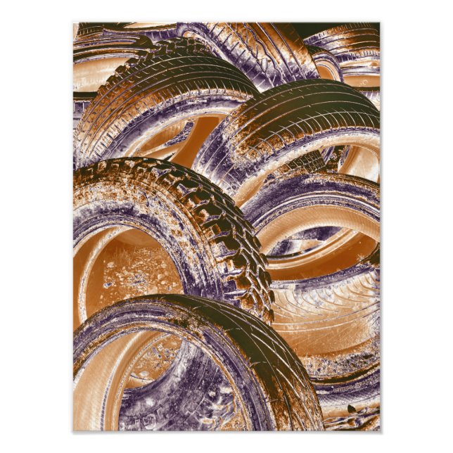 TYRES PHOTO PRINT (Front)