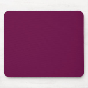 Tyrian Purple Solid Colour Mouse Pad