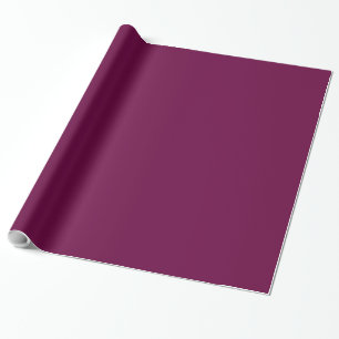 Tyrian Purple Wrapping Paper
