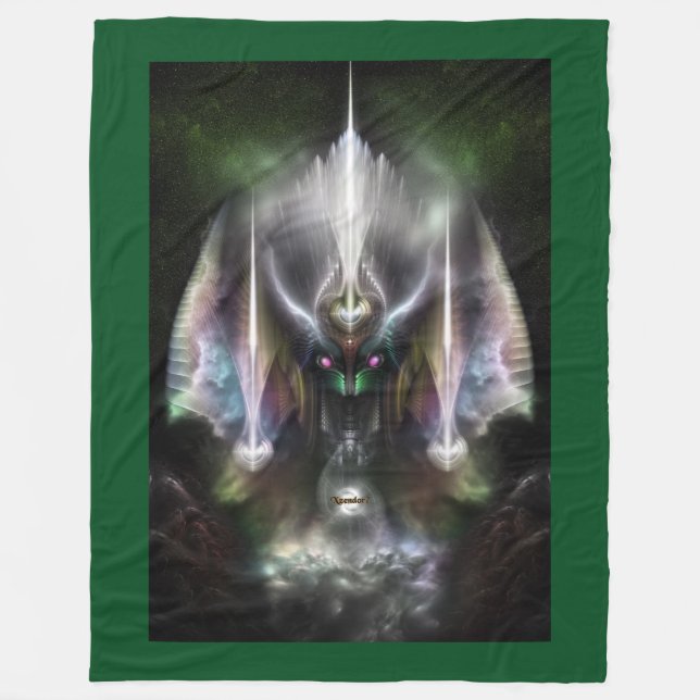 Tyrinan The Horikin God Of War Fleece Blanket (Front)
