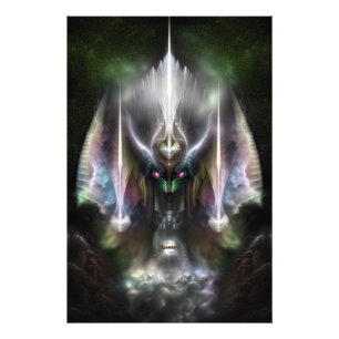 Tyrinan The Horikin God Of War Photo Enlargement Print