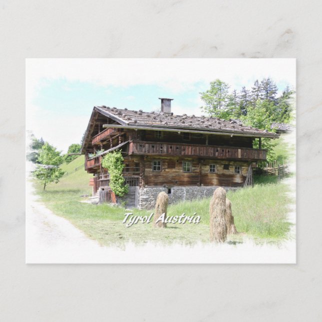 Tyrol Austria Postcard (Front)