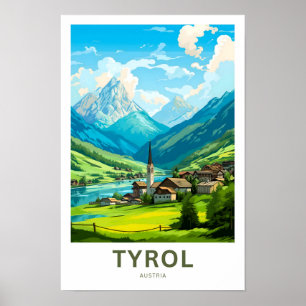 Tyrol Austria Travel Print