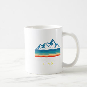 Tyrol Skiing Axamer Lizum Ski Snowboard Gift Coffee Mug