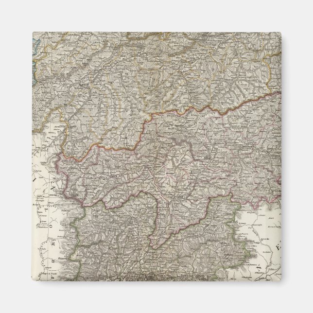 Tyrol, Voralberg, Liechtenstein Magnet (Front)