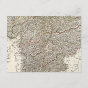 Tyrol, Voralberg, Liechtenstein Postcard