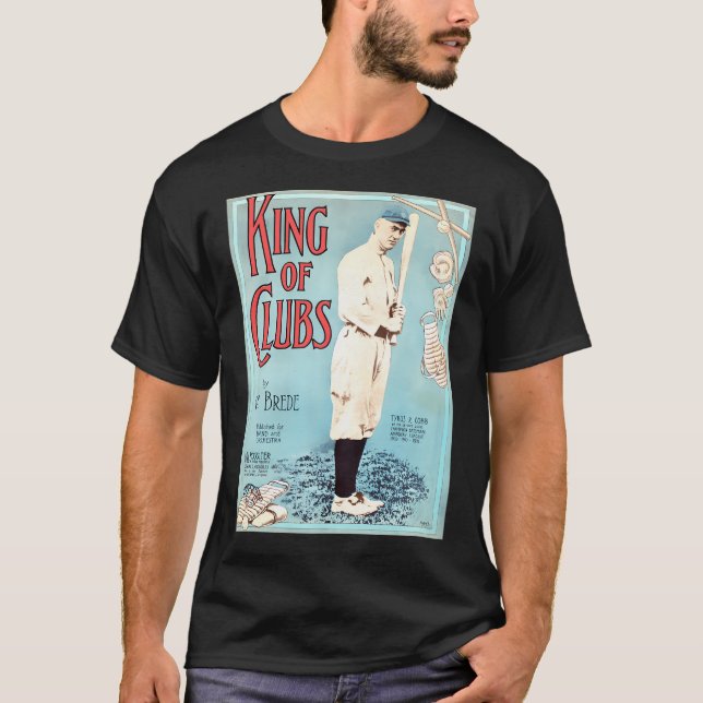 Tyrus Cobb. Detroit Champion Batsman (19091911). T-Shirt (Front)