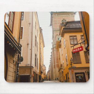 Tyska Brinken, Gamla Stan, Old Town, Stockholm Mouse Pad