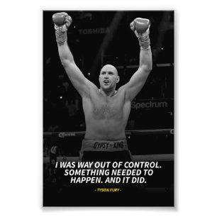 Tyson fury Photo Enlargement