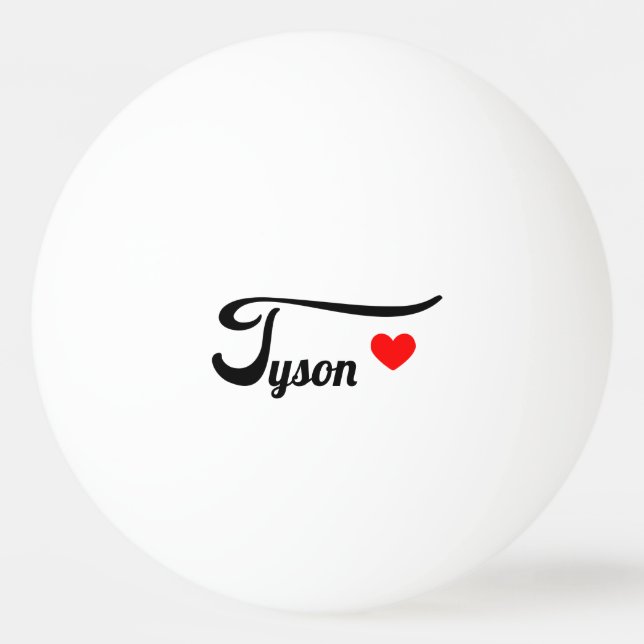Tyson Ping Pong Ball (Front)