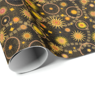 Tysonia Suns Wrapping Paper