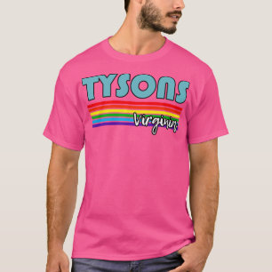 Tysons Virginia Pride  Tysons LGBT Gift LGBTQ Supp T-Shirt