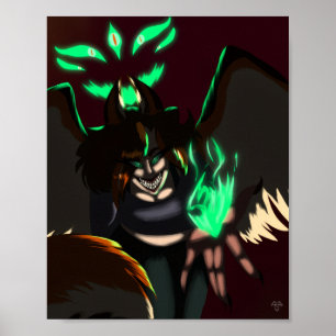 Tyto and Cylla Dark Fantasy Poster 