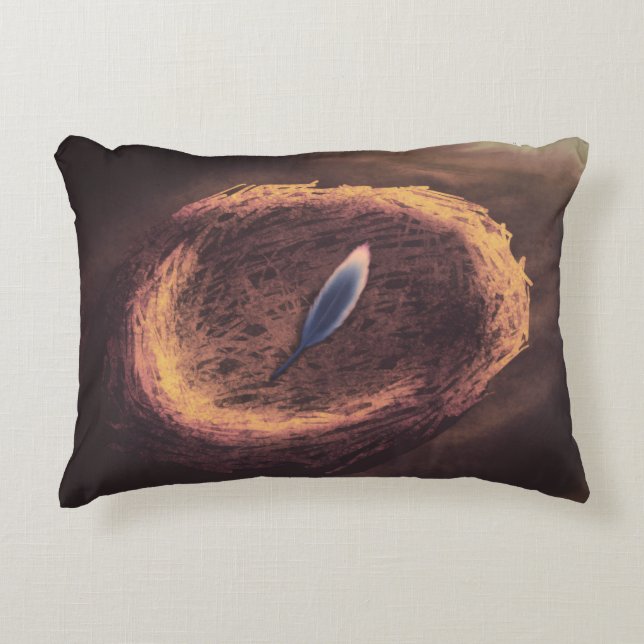 Tyto The Fainted Owl Decorative Cushion (Front)