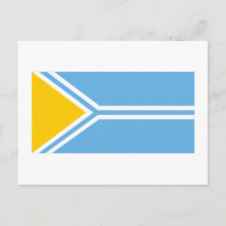 Tyva Republic Flag Postcard