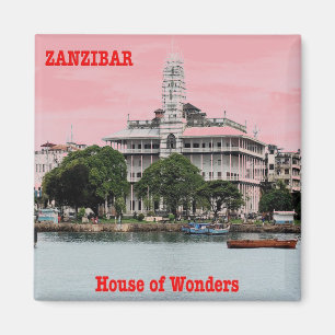 TZ - Tanzania - Zanzibar - House of Wonders Magnet
