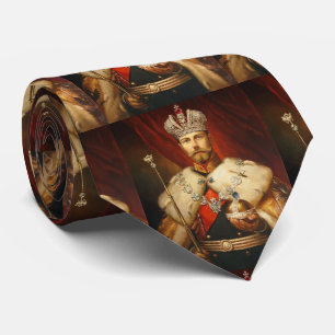 Tzar Nicholas II The Romanov Emperor of Russia Tie