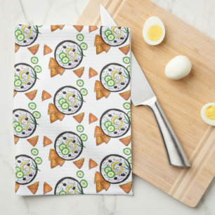 Tzatziki Greek Meze Dip Mediterranean Food Greece Tea Towel