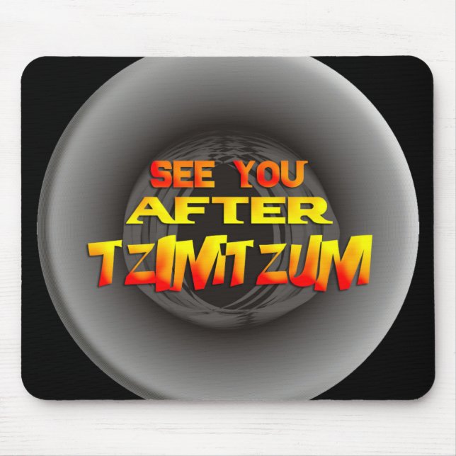 Tzimtzum Mouse Pad (Front)