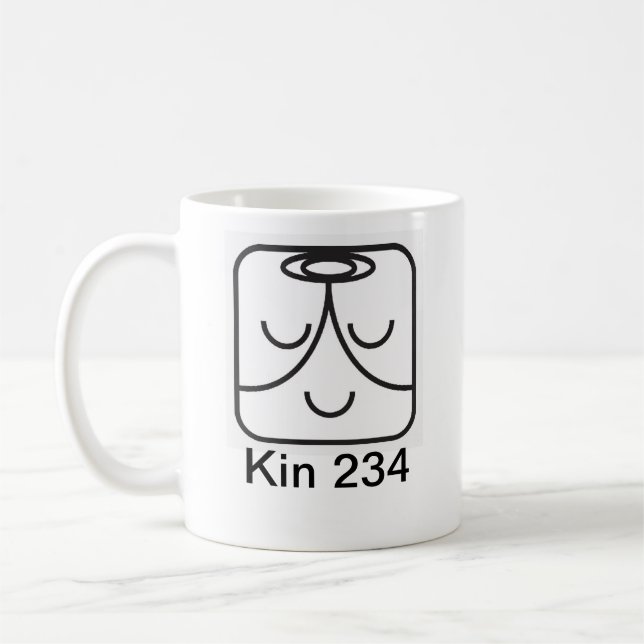 Tzolkin Mago Branco Kin 234 Coffee Mug (Left)