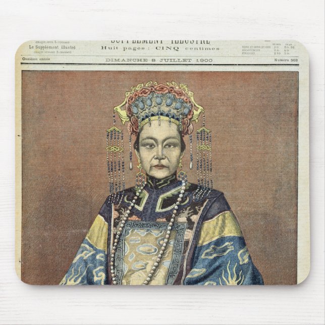 Tz'U-Hsi  Empress Dowager of China Mouse Pad (Front)
