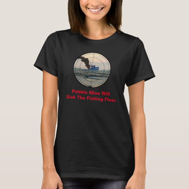 U-29 - Stop Pebble Mine T-Shirt (Front)