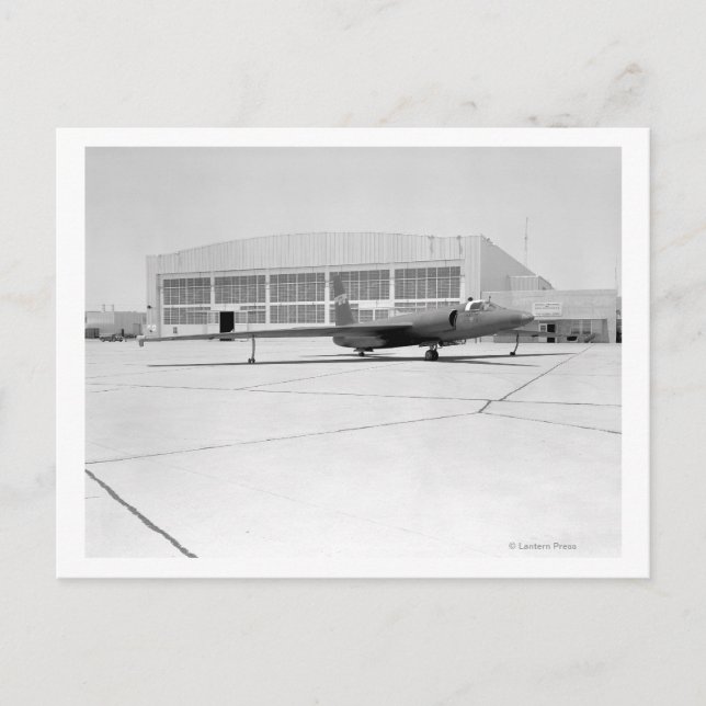 U-2 Spy Plane With Fictitious NASA Markings Postcard (Front)