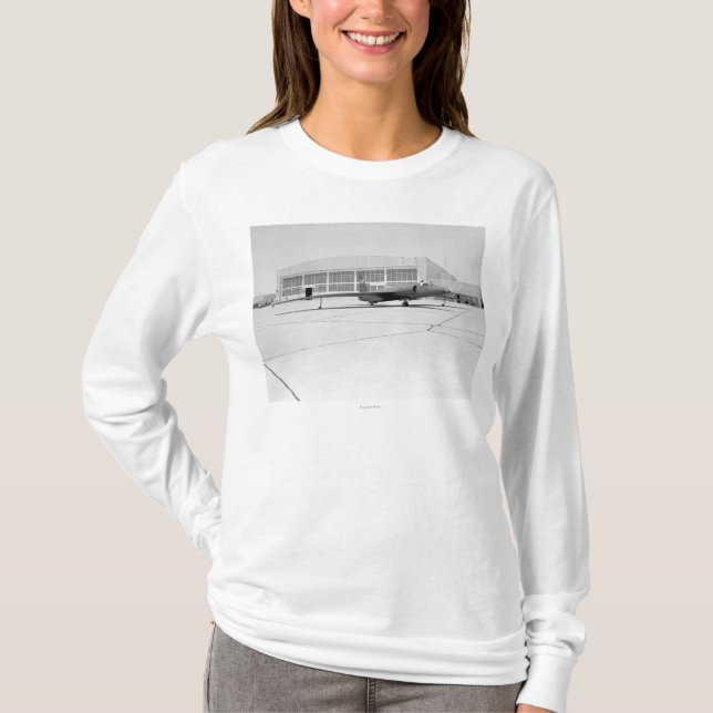 U-2 Spy Plane With Fictitious NASA Markings T-Shirt (Front)