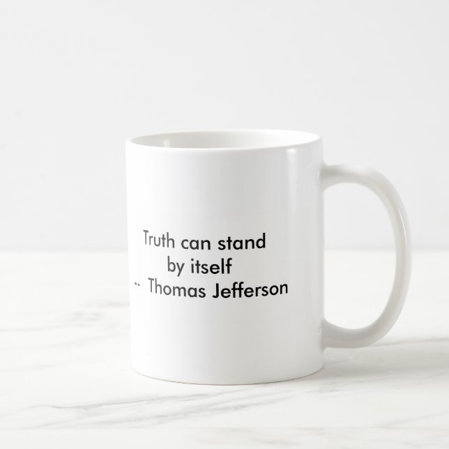 !!! U Create Truth  can stand by itself Coffee Mug (Right)